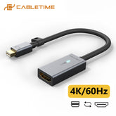 4K Mini DP DisplayPort to HDMI Adapter